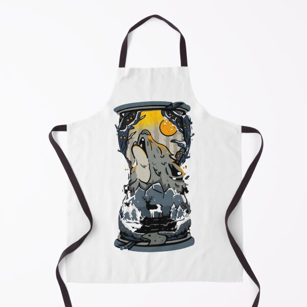 Item preview, Hourglass Howl Wilderness Scene designed and sold by DailyGlitch.