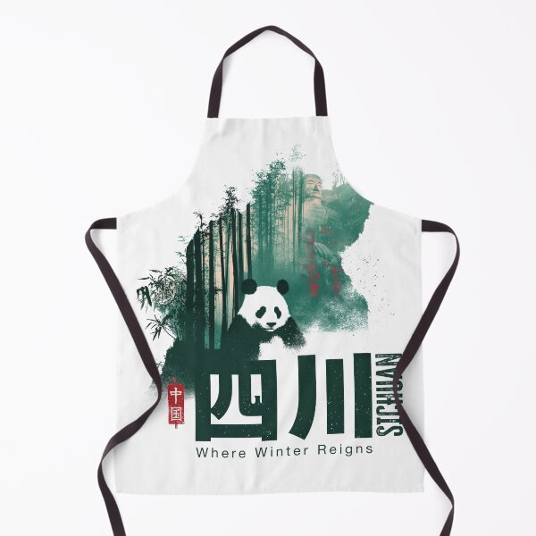 Item preview, Sichuan Panda Sanctuary Where Winter Reigns Design designed and sold by EdvvinStudios.