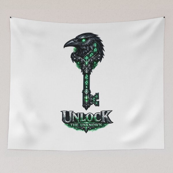Item preview, Unlock The Unknown Raven Key designed and sold by SurajDesigns.