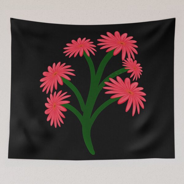 Item preview, Pink Gerbera Daisy Floral Bouquet Clipart designed and sold by HopeAndHustle.