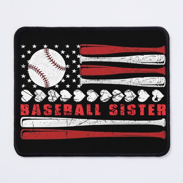 Item preview, Patriotic Baseball Sister USA Flag Design designed and sold by KIROSALS.