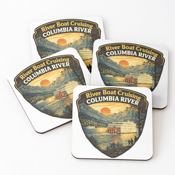 Item preview, River Boat Cruising Columbia River designed and sold by clintang.