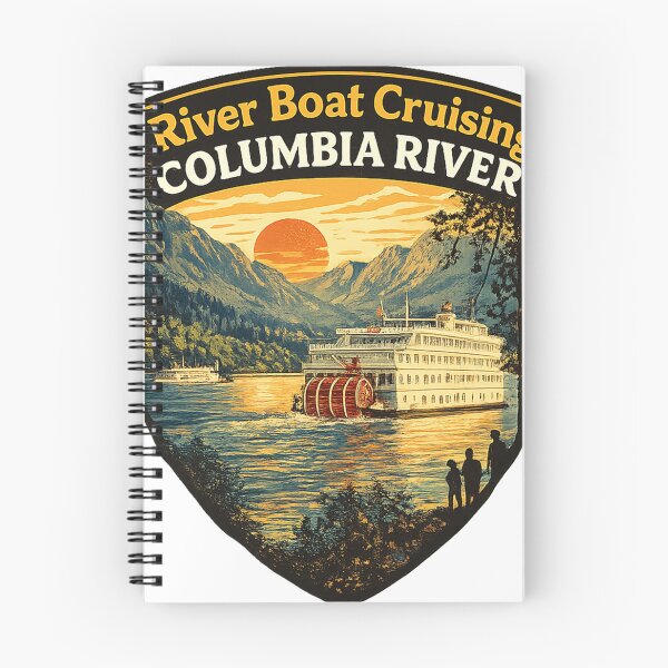 Item preview, River Boat Cruising Columbia River designed and sold by clintang.