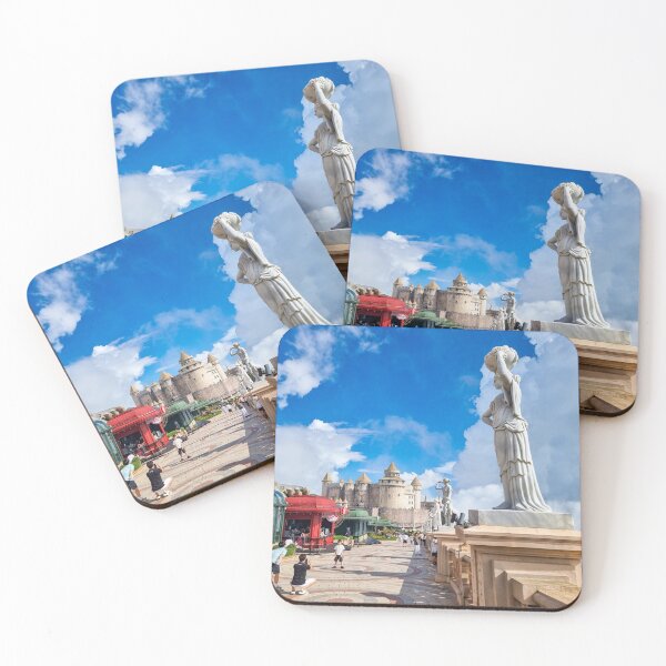 Item preview, Ba Na Hills, Da Nang - French Village in the Clouds | Vietnam Mountain Landscape Art designed and sold by Ross.A.Campbell.