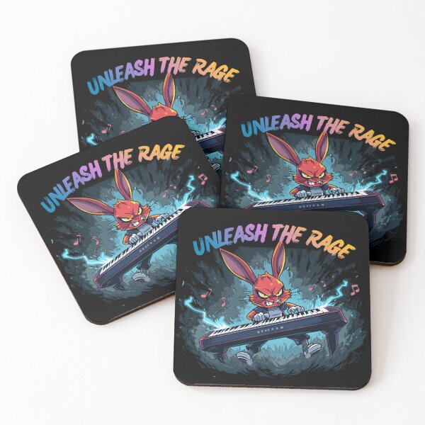 Item preview, Unleash the RAGE The Keyboards Bunny designed and sold by JtSProjects.