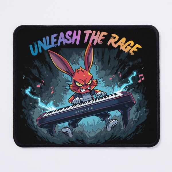 Item preview, Unleash the RAGE The Keyboards Bunny designed and sold by JtSProjects.