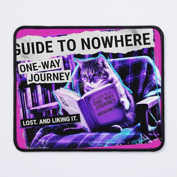 Item preview, Guide to nowhere, a one-way trip. Lost and enjoying it. designed and sold by UrbanCreatures.