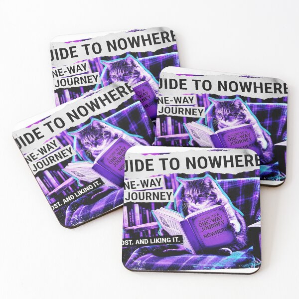 Item preview, Guide to nowhere, a one-way trip. Lost and enjoying it. designed and sold by UrbanCreatures.