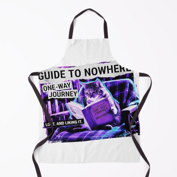 Item preview, Guide to nowhere, a one-way trip. Lost and enjoying it. designed and sold by UrbanCreatures.