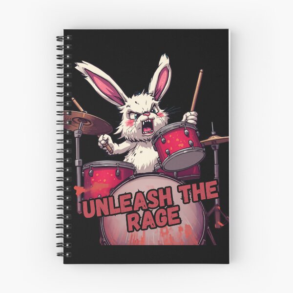 Item preview, Unleash the RAGE The Drummer Bunny designed and sold by JtSProjects.