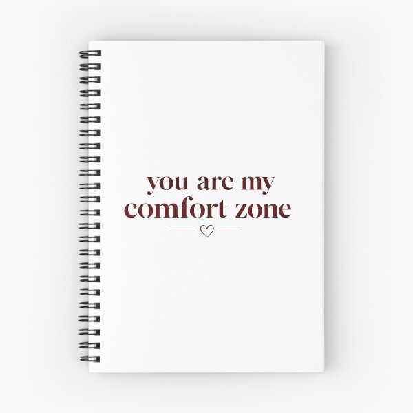 Item preview, you are my comfort zone | romantic minimalist quote aesthetic designed and sold by Lovestickerco.