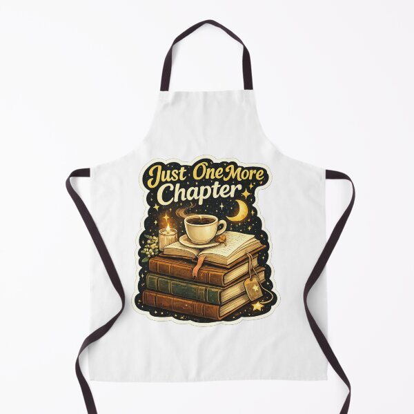 Item preview, Just One More Chapter Cozy Book Lover Retro Design designed and sold by Artbysarmina.