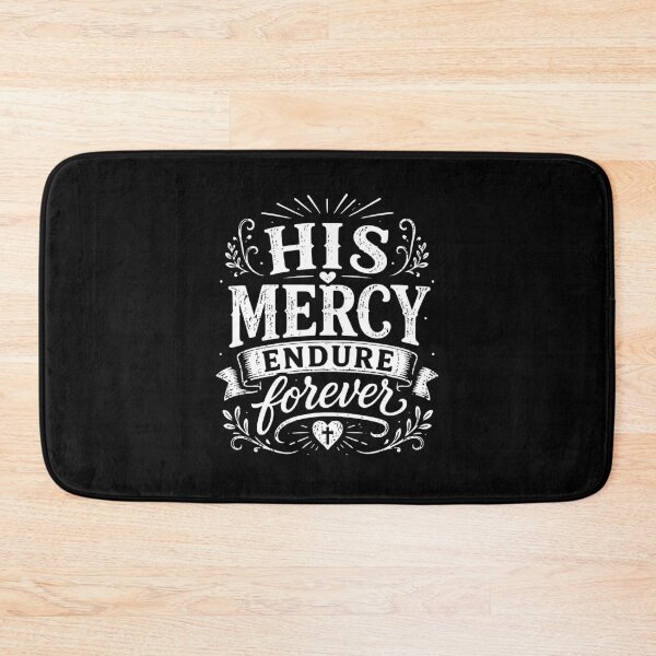 Item preview, His Mercy Endures Forever - White Design designed and sold by MoriaStore.