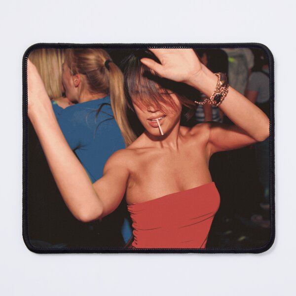 Item preview, Energetic Club Girl Dancing in Red Party Night designed and sold by Layershop.