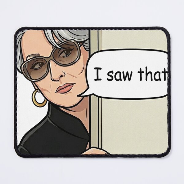 Item preview, Meryl Streep, I Saw That Meryl Streep designed and sold by clintang.