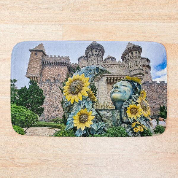 Item preview, Ba Na Hills, Da Nang - French Village in the Clouds | Vietnam Mountain Landscape Art designed and sold by Ross.A.Campbell.