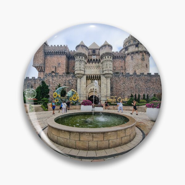 Item preview, Ba Na Hills, Da Nang - French Village in the Clouds | Vietnam Mountain Landscape Art designed and sold by Ross.A.Campbell.