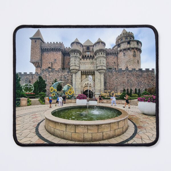 Item preview, Ba Na Hills, Da Nang - French Village in the Clouds | Vietnam Mountain Landscape Art designed and sold by Ross.A.Campbell.