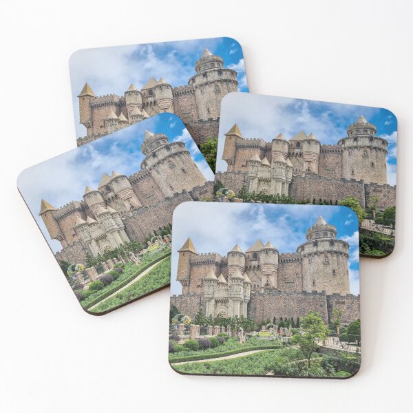 Item preview, Ba Na Hills, Da Nang - French Village in the Clouds | Vietnam Mountain Landscape Art designed and sold by Ross.A.Campbell.