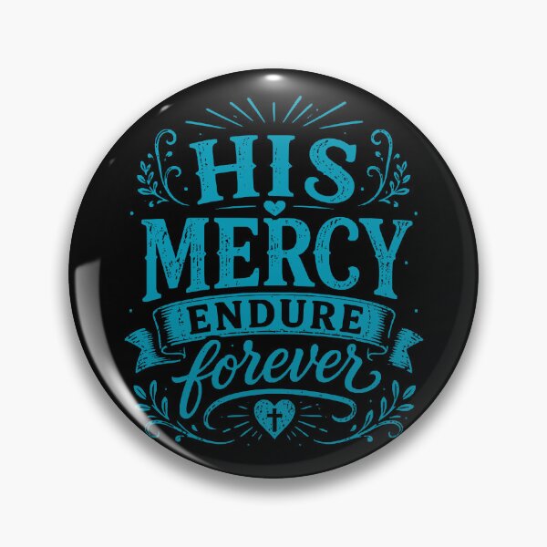 Item preview, His Mercy Endures Forever - Sky Blue Design designed and sold by MoriaStore.