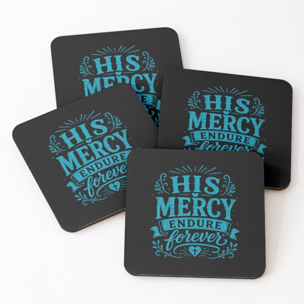 Item preview, His Mercy Endures Forever - Sky Blue Design designed and sold by MoriaStore.