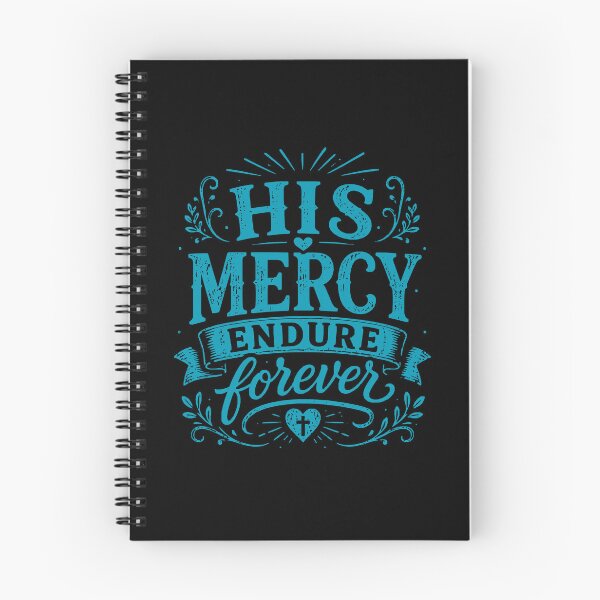 Item preview, His Mercy Endures Forever - Sky Blue Design designed and sold by MoriaStore.