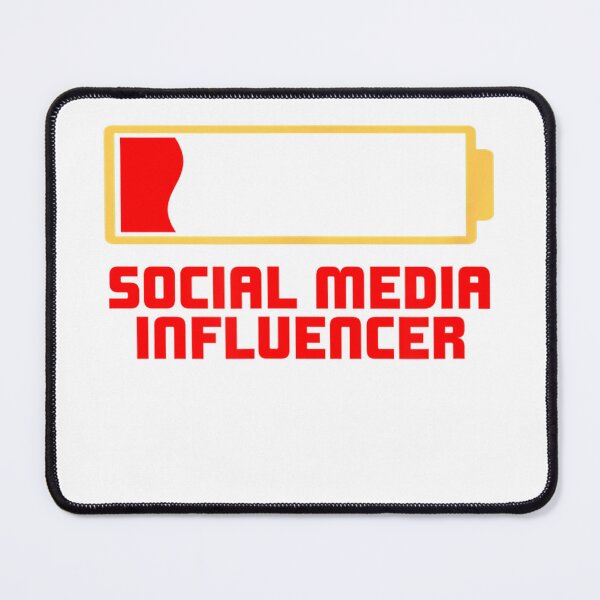 Item preview, Low Battery Social Media Influencer Coworker Content Creator T-Shirt designed and sold by KTY-NUSS.