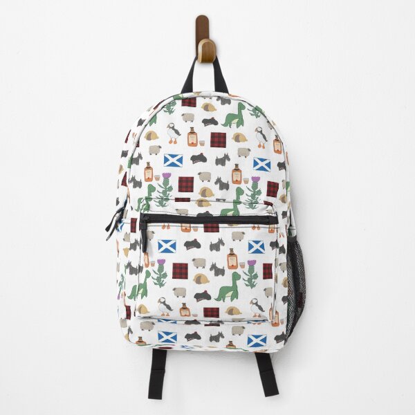 Item preview, Cute Scottish Icons Drawing Pattern Design designed and sold by MariOyama.