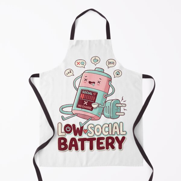 Item preview, Low Social Battery Funny Introvert Coffee T-Shirt designed and sold by gidget-gadget.