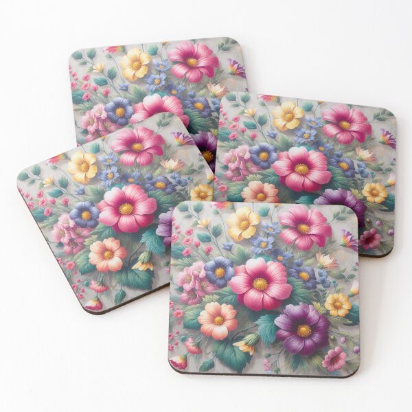 Item preview, Vintage oversized wildflowers  designed and sold by SweetLilith.