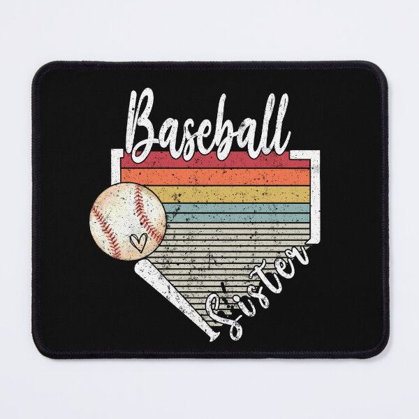 Item preview, Retro Baseball Sister Home Plate designed and sold by KIROSALS.