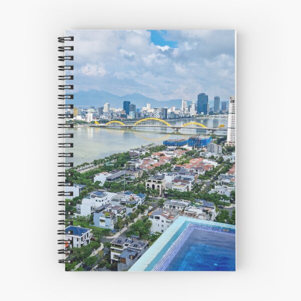 Item preview, Han River, Da Nang - City of Bridges | Vietnam Modern Urban Skyline Art designed and sold by Ross.A.Campbell.