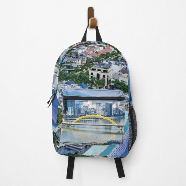 Item preview, Han River, Da Nang - City of Bridges | Vietnam Modern Urban Skyline Art designed and sold by Ross.A.Campbell.