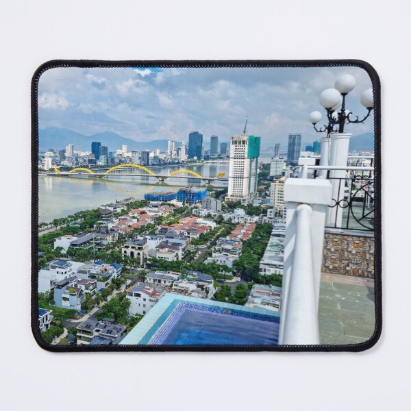 Item preview, Han River, Da Nang - City of Bridges | Vietnam Modern Urban Skyline Art designed and sold by Ross.A.Campbell.