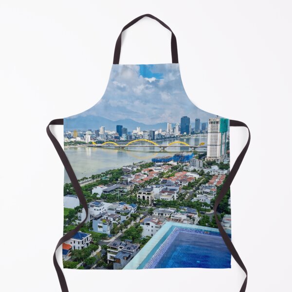 Item preview, Han River, Da Nang - City of Bridges | Vietnam Modern Urban Skyline Art designed and sold by Ross.A.Campbell.