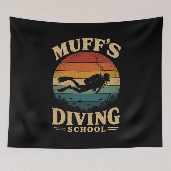 Item preview, Muffs Diving School designed and sold by zoes-ink.
