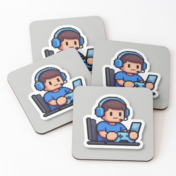 Item preview, Video Game player pixel art designed and sold by Aibymark.