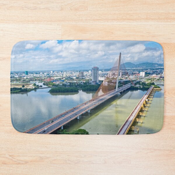 Item preview, Han River, Da Nang - City of Bridges | Vietnam Modern Urban Skyline Art designed and sold by Ross.A.Campbell.