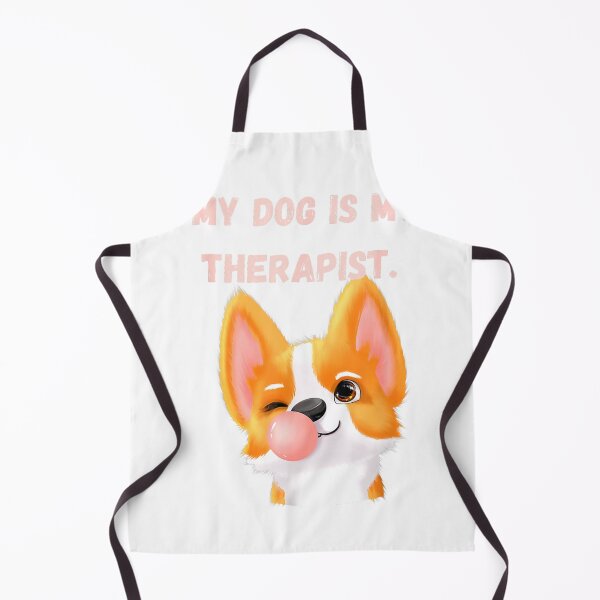 Item preview, My Dog is My Therapist. Funny Unisex Design Men Women tee T-Shirt designed and sold by SubStudio97.