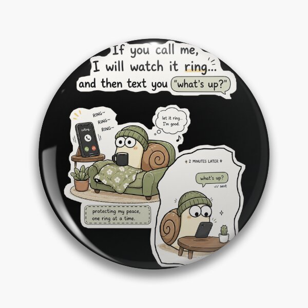Item preview, Protecting My Peace: The Introvert Snail Guide designed and sold by snewen.