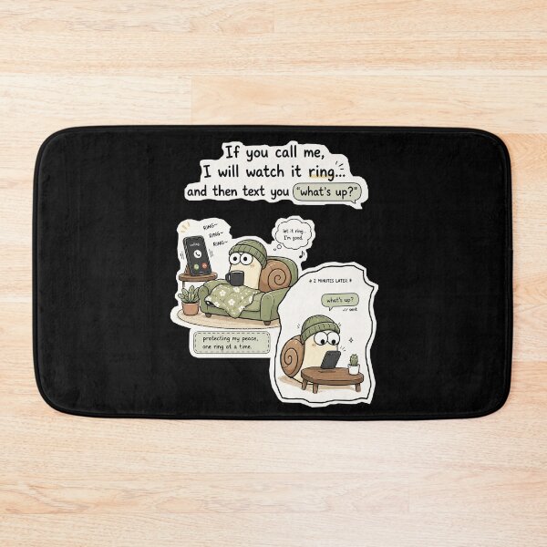 Item preview, Protecting My Peace: The Introvert Snail Guide designed and sold by snewen.