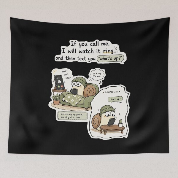 Item preview, Protecting My Peace: The Introvert Snail Guide designed and sold by snewen.