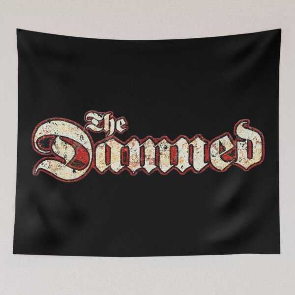 Item preview, The Damned Logo Vintage designed and sold by EllieBussau.