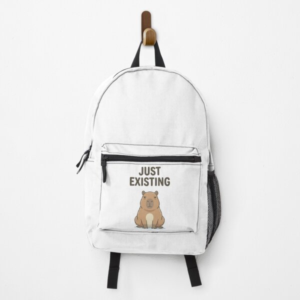 Item preview, Funny Capybara Just Existing T-Shirt – Minimal Relatable Meme designed and sold by DIRTYSKETCHH.