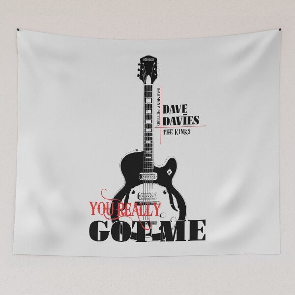 Item preview, DAVE DAVIES designed and sold by Ruin! Music.