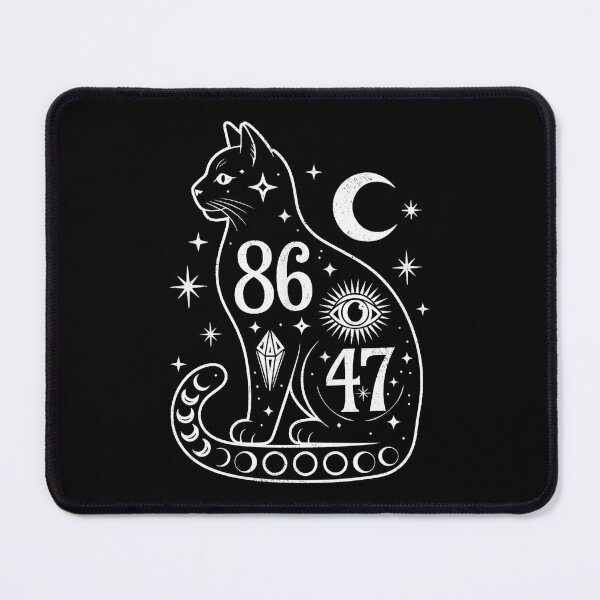Item preview, 8647 Rainbow Cat Sunglasses Funny Pride Protest 8647 black cat designed and sold by Ortigzitoun.
