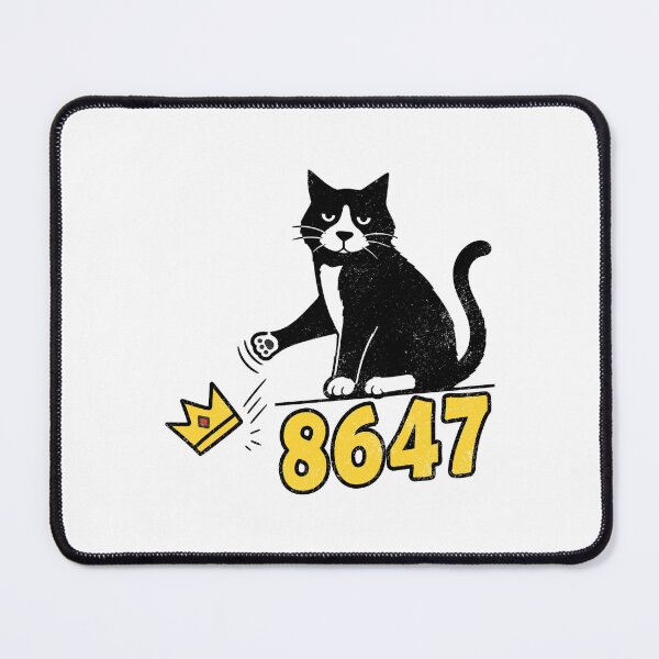Item preview, 8647 Rainbow Cat Sunglasses Funny Pride Protest 8647 black cat designed and sold by Ortigzitoun.