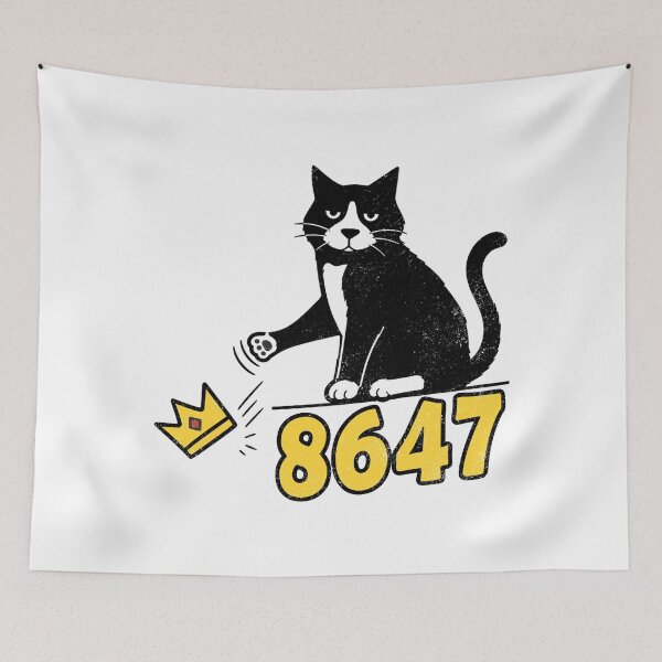Artikelvorschau, 8647 Regenbogenkatzen-Sonnenbrille – Lustiger Pride-Protest 8647 schwarze Katze entworfen und verkauft von Ortigzitoun.