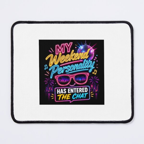 Item preview, My Weekend Personality Design designed and sold by TheGiggleGrid.