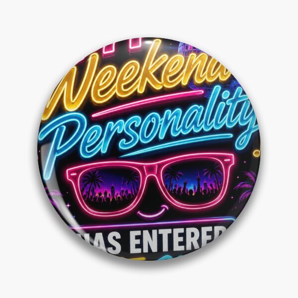 Item preview, My Weekend Personality Design  designed and sold by TheGiggleGrid.
